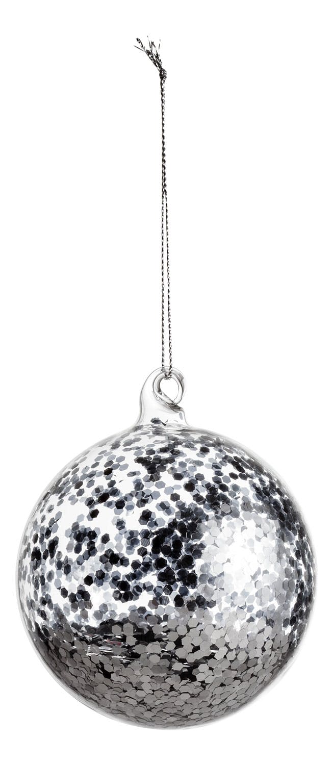 La det glitre! Julekuler i sølv fra H&M Home